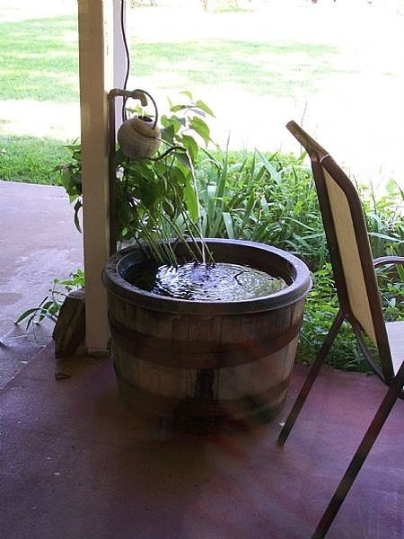 How To Make A Whiskey Barrel Fountain Homesteady