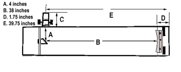 Figuring the placement of the optics requires you to consider the focal length of the mirror.