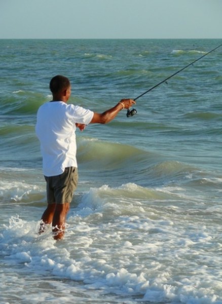 Surf Fishing in the Bahamas