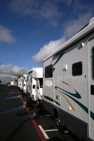 How to Remove Water Stains From RV Ceiling Fabric