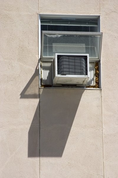 window ac unit in direct sunlight