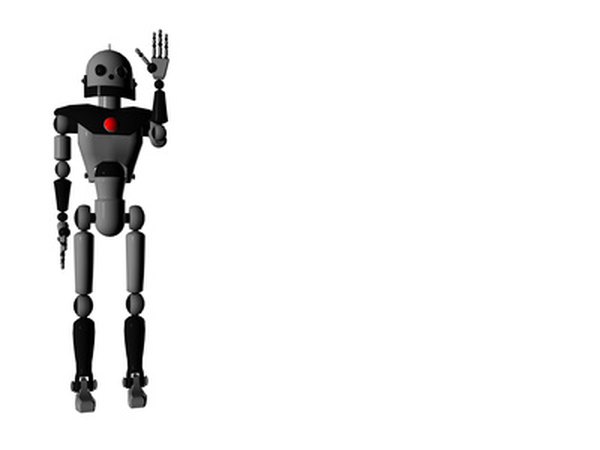 The Lego robotics kit offers students the opportunity to build and understand humanoid robots.