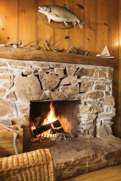 How to Build a Homemade Fieldstone Fireplace | HomeSteady