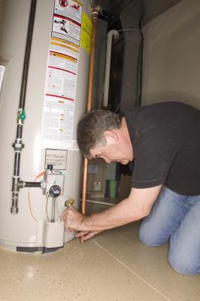 How to Remove Calcium Hydroxide Buildup in a Water Heater ... wiring diagram gas dryer 