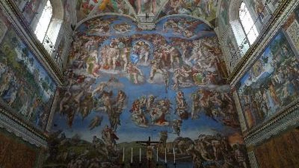 Beleza da arte de Michelangelo