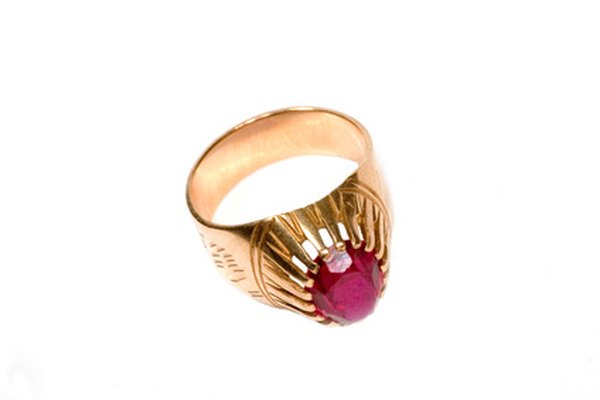 Rubies are formed of the mineral corundum.