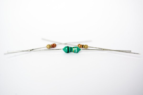 A simple regulator can be constructed from a resistor and a zener diode.