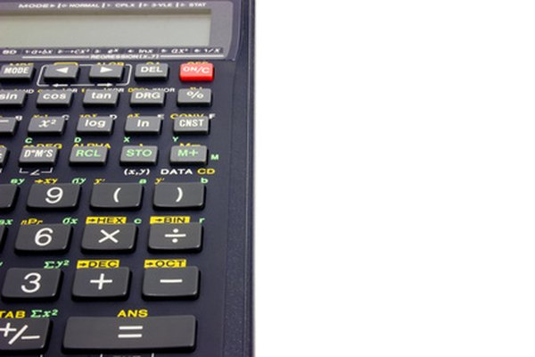 Photo Credit: calculator image by Randy McKown from <a href='http://www.fotolia.com'>Fotolia.com</a> A good scientific calculator helps pipe calculations immensely.