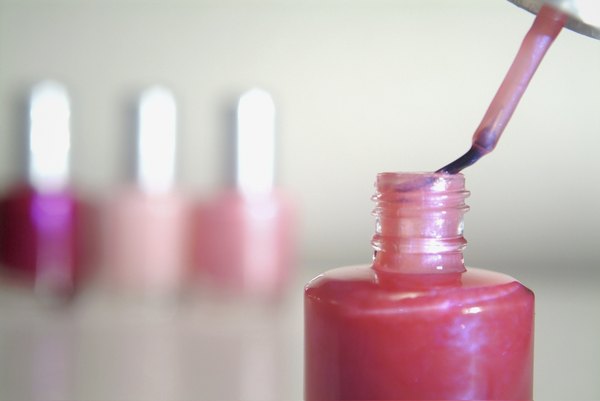 A wealth of different colored nail polish can be made.