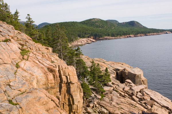Maine's rugged terrain is a rich source of granite.