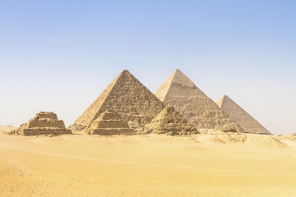 Photo Credit: kasto80/iStock/Getty Images The Great Pyramids of Egypt