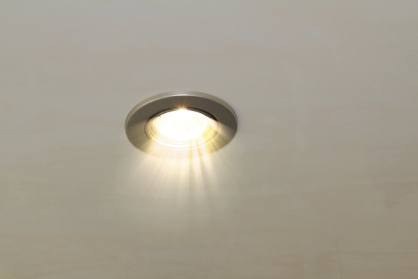 LED light in a home
