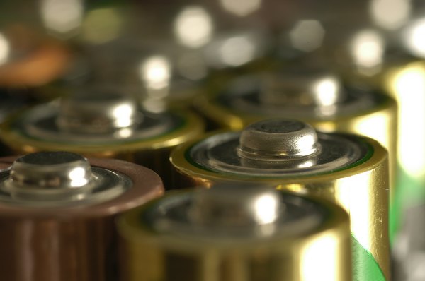 The batteries are an example of potential energy or stored energy.