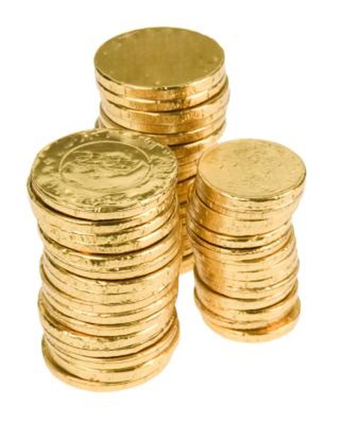 Physical gold is a common investment commodity.