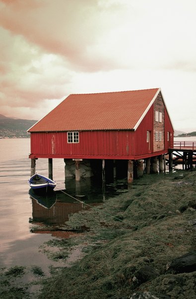 Uma casa na praia, Bergen, Noruega