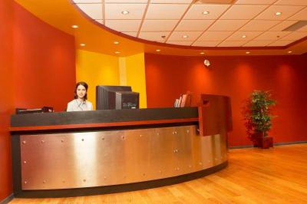 Front Desk Receptionist Description Woman