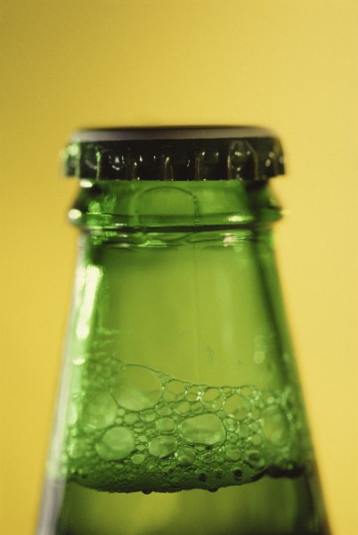 Soda and other carbonated beverages are bottled under pressure.