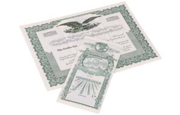 Deposit your stock certificates with your broker for added security.