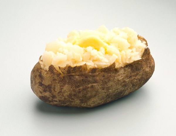 Nutrient Facts for a Baked Potato With Butter - Woman