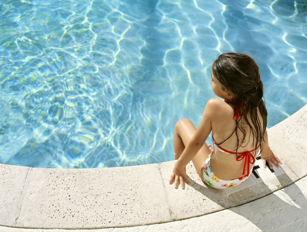 The chlorine we use in swimming pools is an example of a halogen.