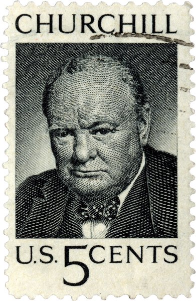 Churchill: votado como o maior cidadão britânico em uma enquete da BBC de 2002