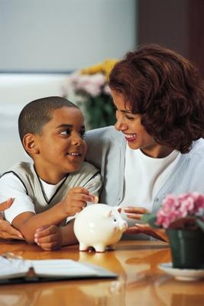 Your child's savings are usually taxed at your rate.