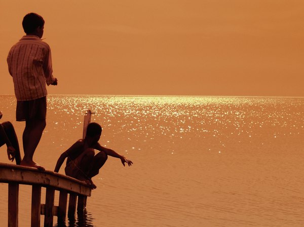 O pôr do sol é uma das atrações de Santa Marta