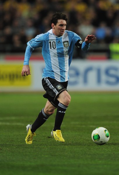 Messi, jogador da seleção argentina