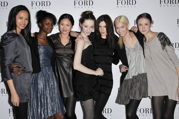 Modelos da Ford na New York Fashion Week de 2011