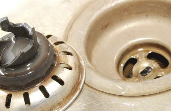 replace bathroom sink plug hole