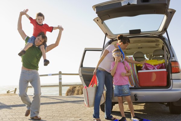 O carro é uma grande mala para sua família