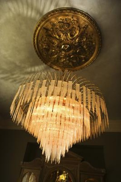 How To Install Ceiling Medallions For Chandeliers Home Guides