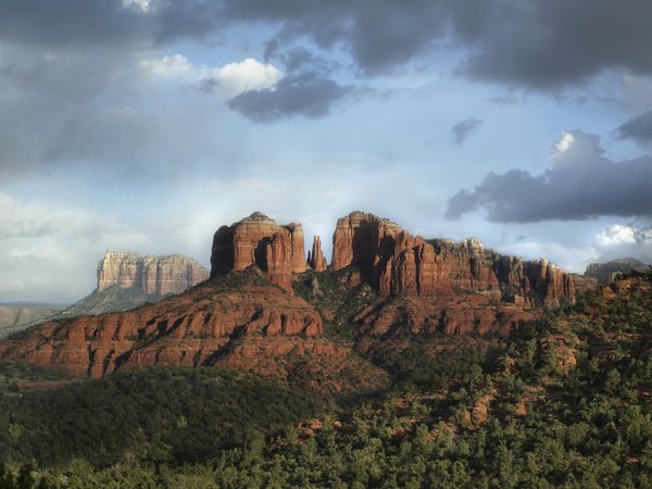 Deserts in the southwestern part of the U.S. represent hot and dry deserts with highs up to 120 degrees Fahrenheit in the shade.