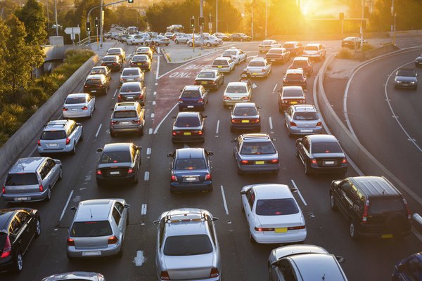 Traffic on freeway