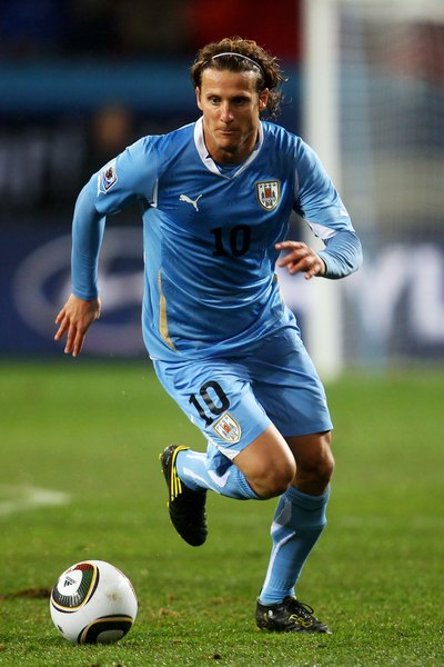 Diego Forlán, estrela do Uruguai