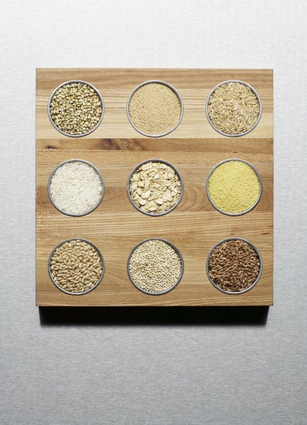 As fibras do arroz integral dão energia à mãe e ao bebê