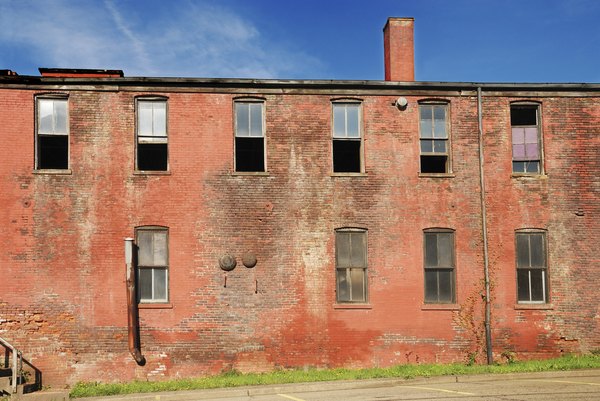 Abandoned industrial zones are often polluted.