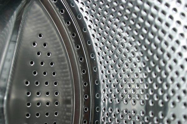 Interior of a washing machine.