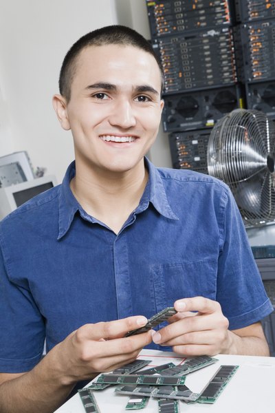 Photo Credit: Thinkstock Images/Comstock/Getty Images Computer technician
