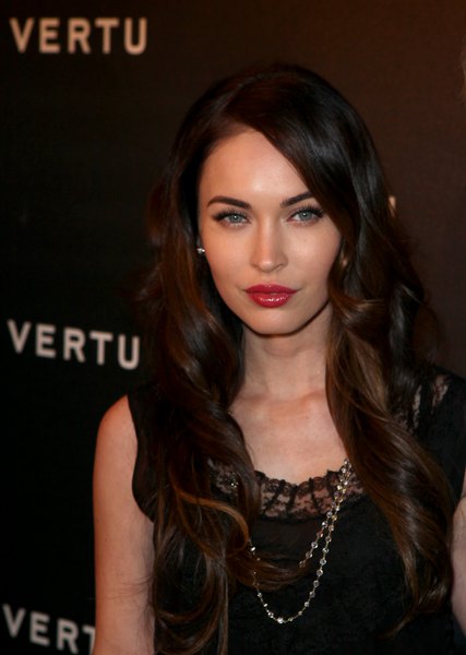 Megan Fox na festa de lançamento da Vertu Constellation, em Moscou, Rússia
