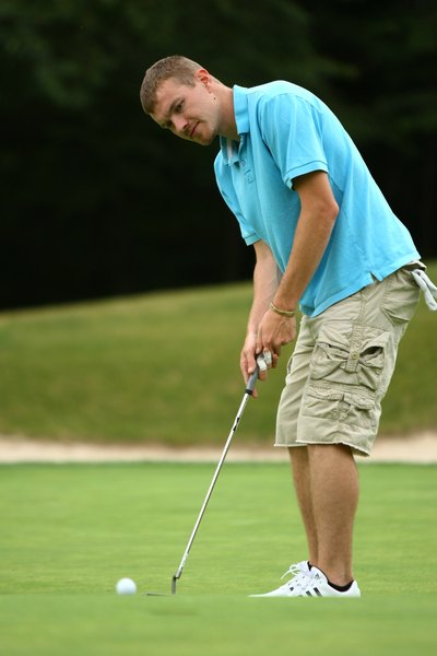 The elbow bend in the golf swing is similar to that of tennis.