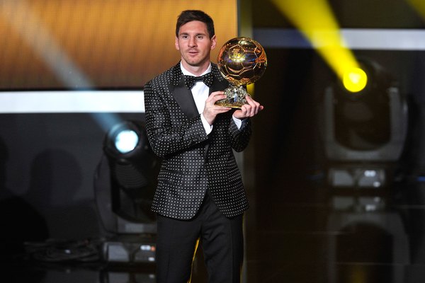 Messi foi eleito o melhor jogador do mundo por quatro vezes