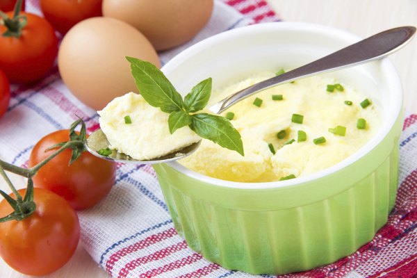Claras de ovos são outra boa opção de lanche