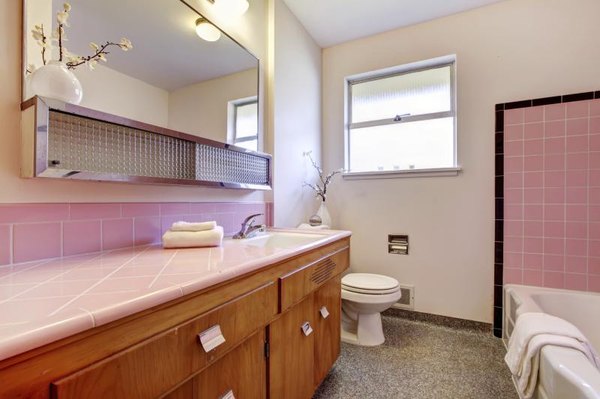 What Color Do You Paint To Tone Down Pink Tiles Home Guides Sf Gate What Color Do You Paint To Tone Down Pink Tiles