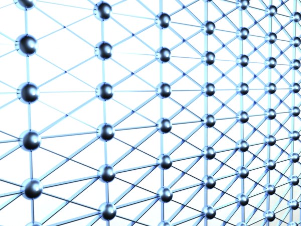 molecules are aligned through polarization.