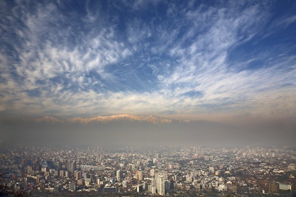 Winter smog is created by the excessive use of fossil fuels to heat up homes and buildings.