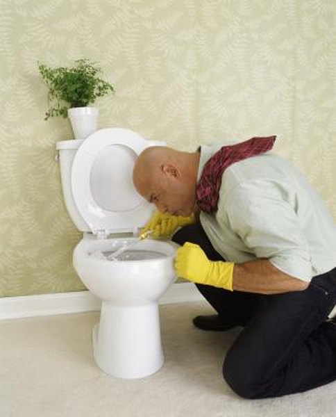 Eliminate Toilet Bowl Ring | Home Guides | SF Gate Eliminate Toilet Bowl Ring | Home Guides | SF Gate