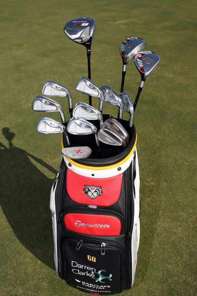 Darren Clarke used TaylorMade clubs to win the British Open in 2011.
