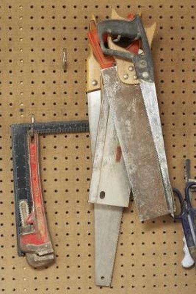 How To Build A Garden Tool Hanging System Home Guides Sf Gate How To Build A Garden Tool Hanging System