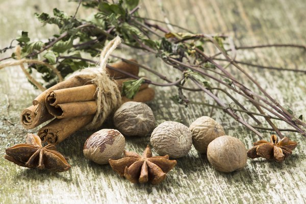 Canela e noz-moscada apresentam propriedades anti-inflamatórias